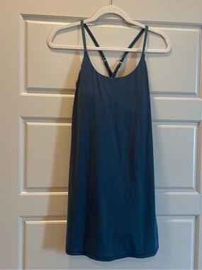 Blue Athletic Mini Dress